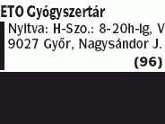 ETO Gyógyszertár