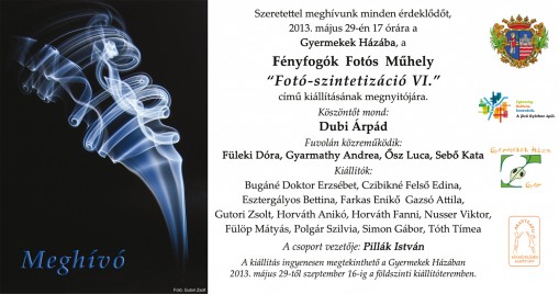   - Fényfogók Fotós Műhely évzáró kiállítása