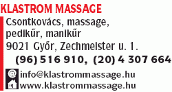   - Klastrom Massage