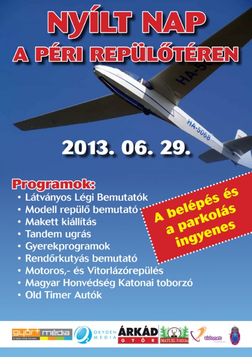 Péri Repülőtér Nyílt Nap 2013  - Pér Repülőtéri Nyílt Nap